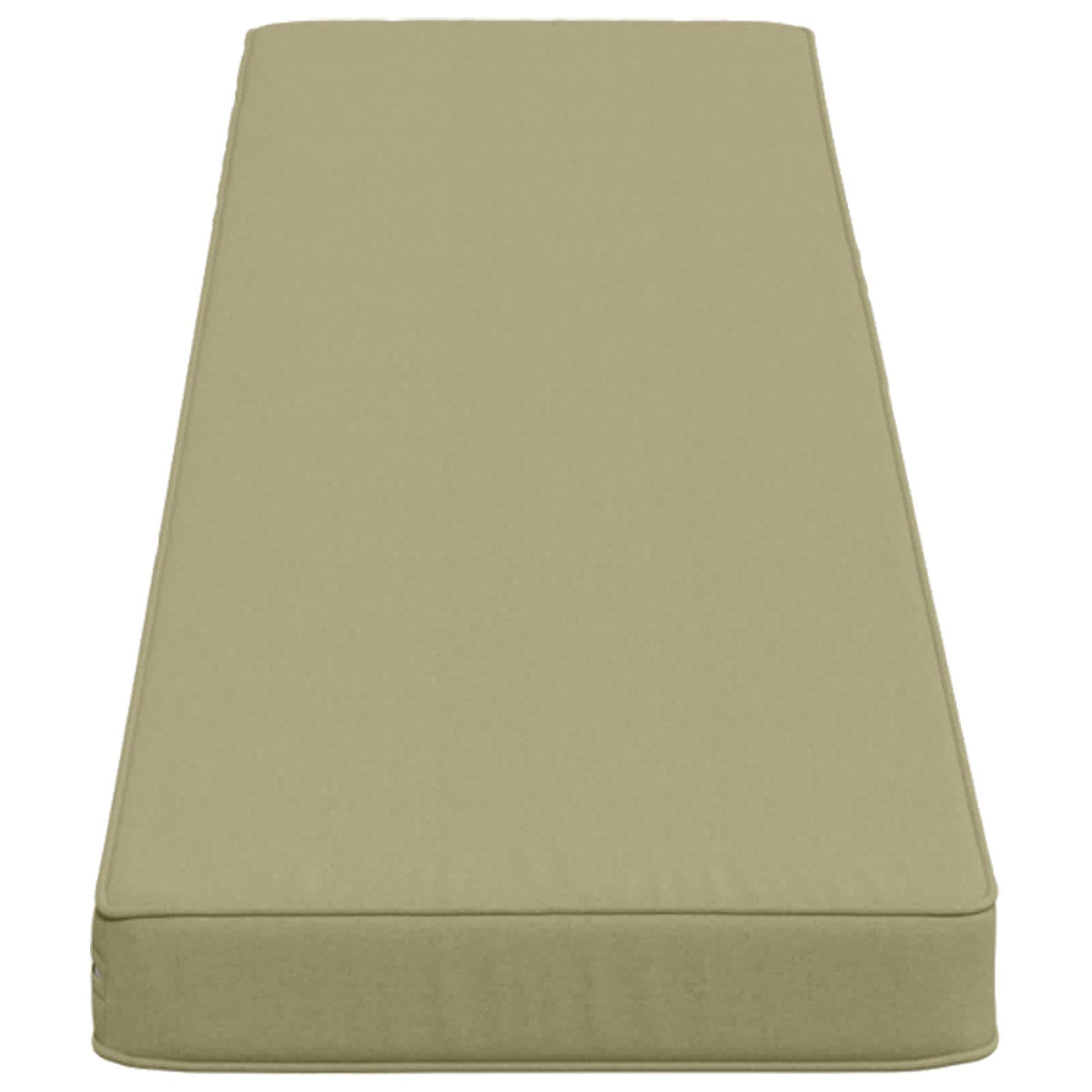 vidaXL 2-Piece Bench Cushions VUGHT 2 pcs 100% Polyester Light Green