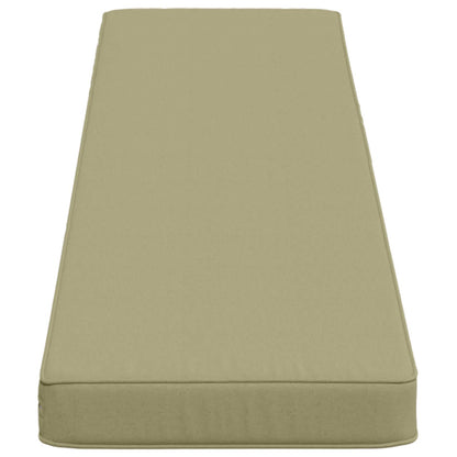 vidaXL 2-Piece Bench Cushions VUGHT 2 pcs 100% Polyester Light Green