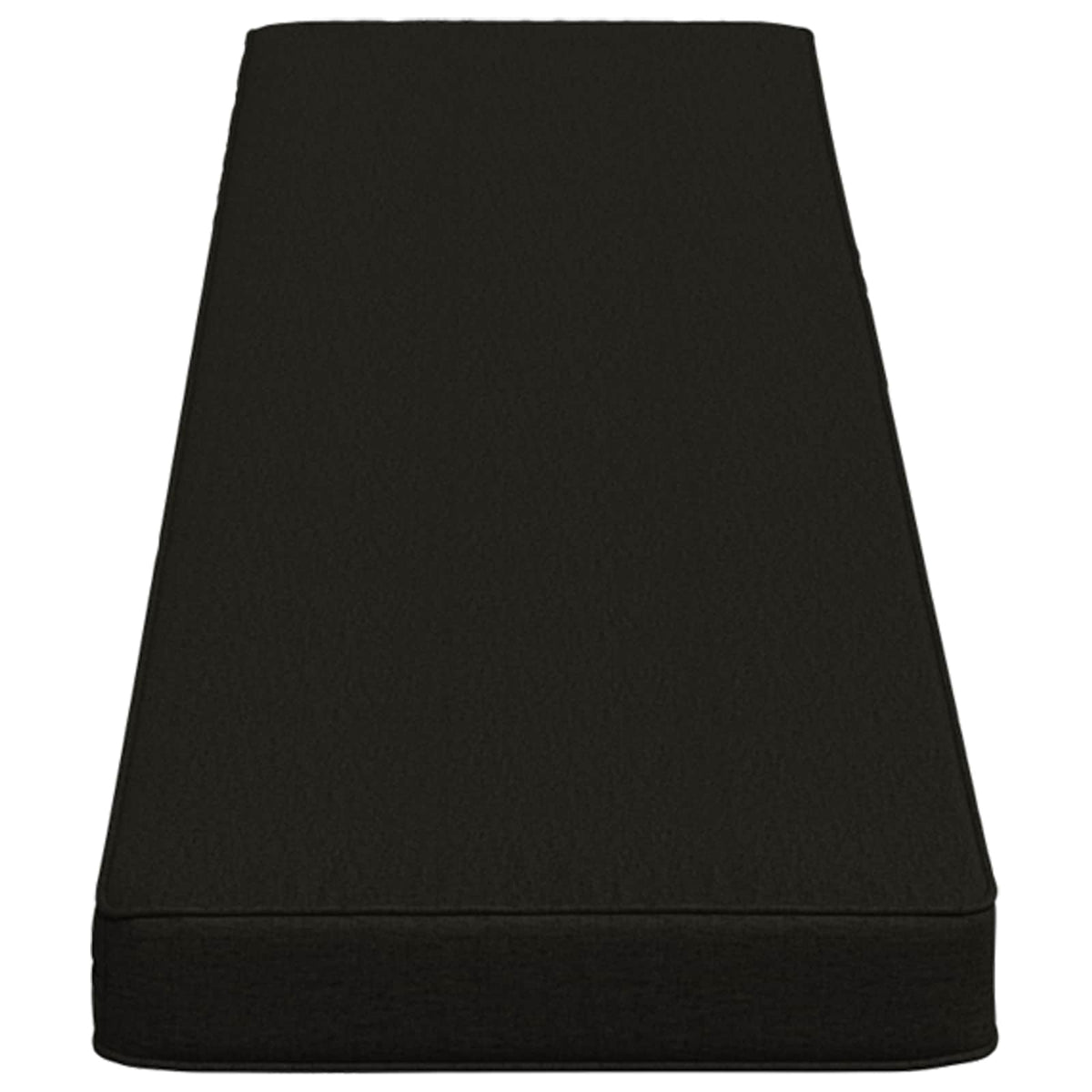 vidaXL 2-Piece Bench Cushions VUGHT 2 pcs 100% Polyester Black