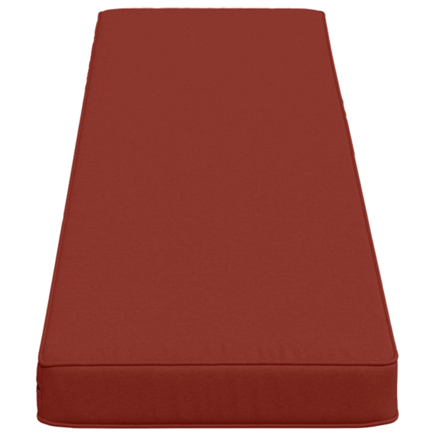 vidaXL 1-Piece Bench Cushion VUGHT 100% Polyester Red 160 x 30 x 5 cm