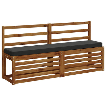 vidaXL 1-Piece Bench Cushion VUGHT 100% Polyester Anthracite