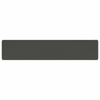 vidaXL 1-Piece Bench Cushion VUGHT 100% Polyester Anthracite