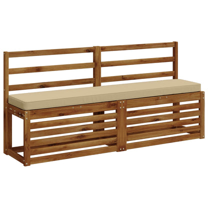 vidaXL 1-Piece Bench Cushion VUGHT 100% Polyester Beige