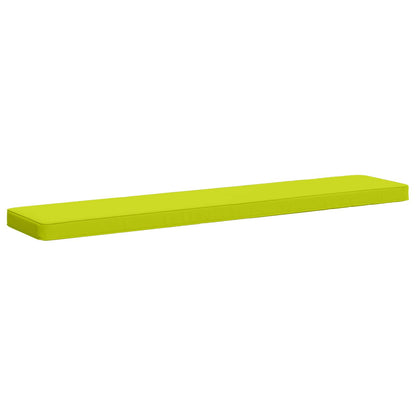vidaXL 1-Piece Bench Cushion VUGHT 100% Polyester Bright Green