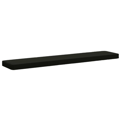vidaXL 1-Piece Bench Cushion VUGHT 100% Polyester Black