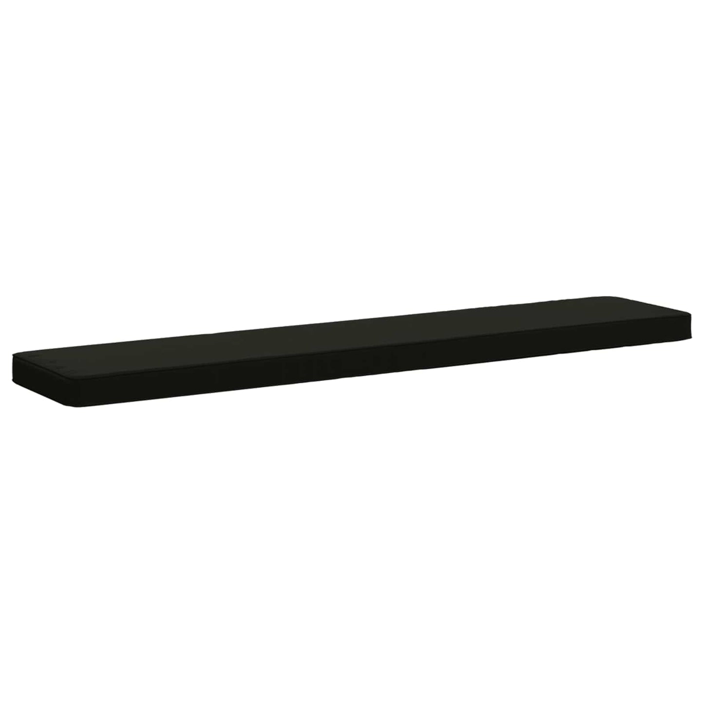 vidaXL 2-Piece Bench Cushions VUGHT 2 pcs 100% Polyester Black