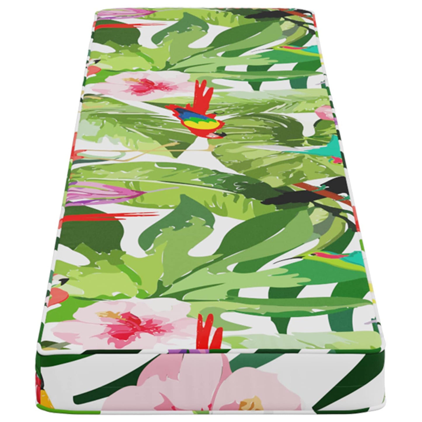 vidaXL 2-Piece Bench Cushions VUGHT 2 pcs 100% Polyester Multicolour