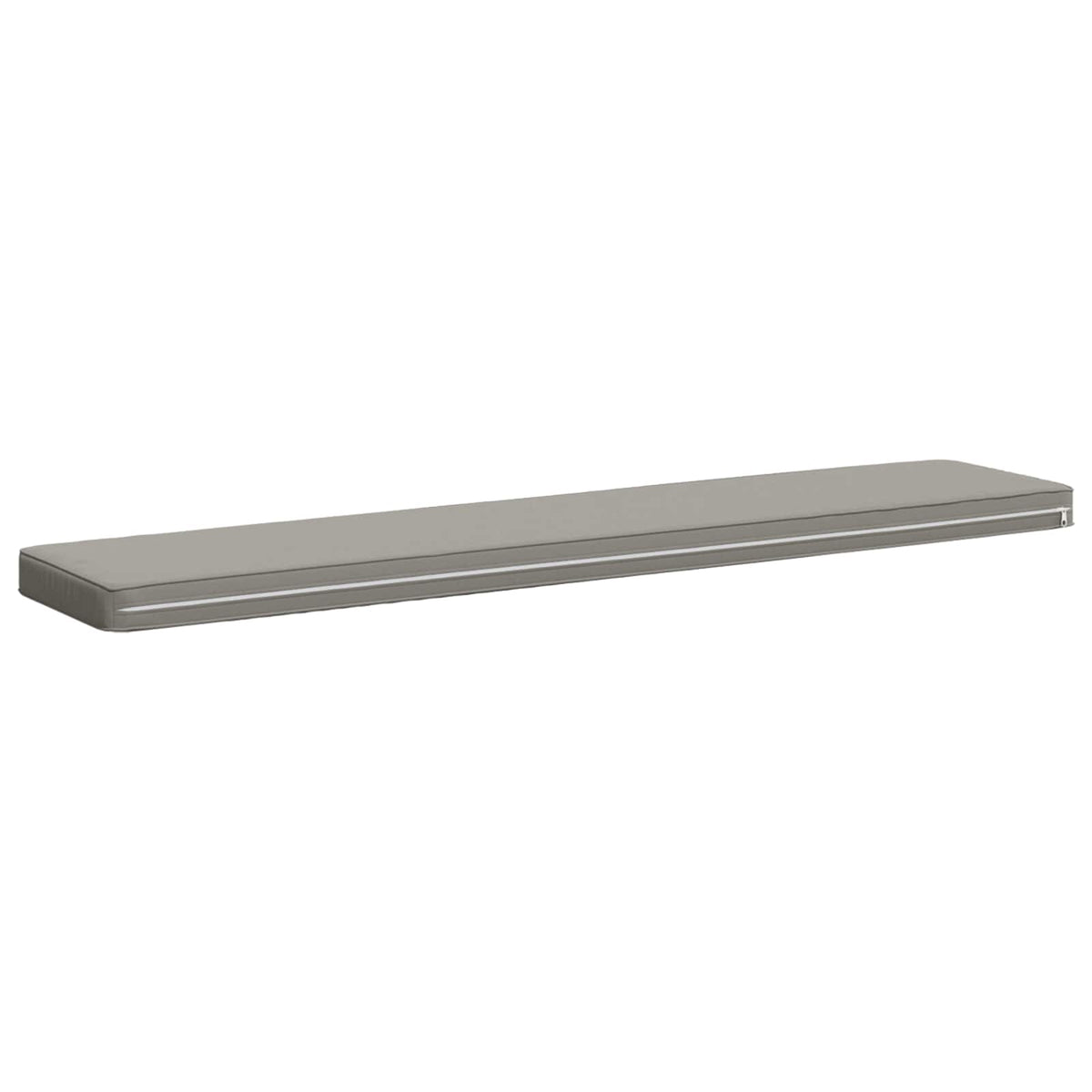 vidaXL 2-Piece Bench Cushions VUGHT 2 pcs 100% Polyester Grey