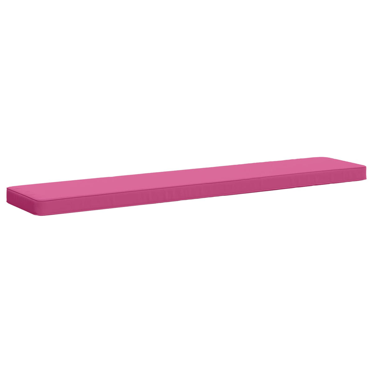 vidaXL 1-Piece Bench Cushion VUGHT 100% Polyester Pink 160 x 30 x 5 cm