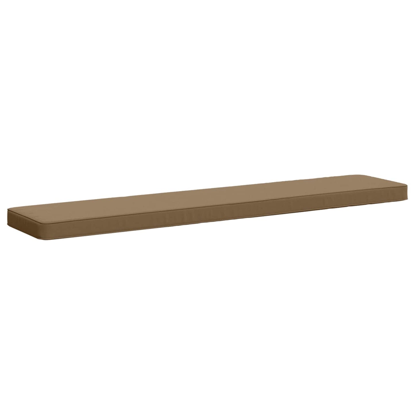 vidaXL 1-Piece Bench Cushion VUGHT 100% Polyester Taupe