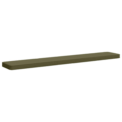 vidaXL 1-Piece Bench Cushion VUGHT 100% Polyester Olive Green
