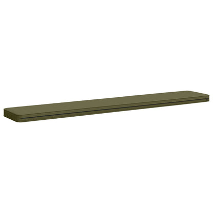 vidaXL 1-Piece Bench Cushion VUGHT 100% Polyester Olive Green