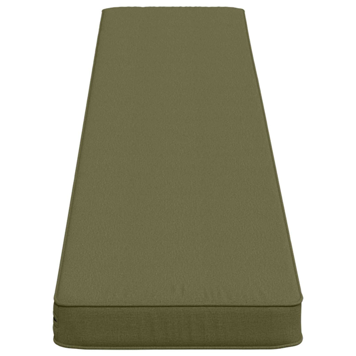 vidaXL 1-Piece Bench Cushion VUGHT 100% Polyester Olive Green