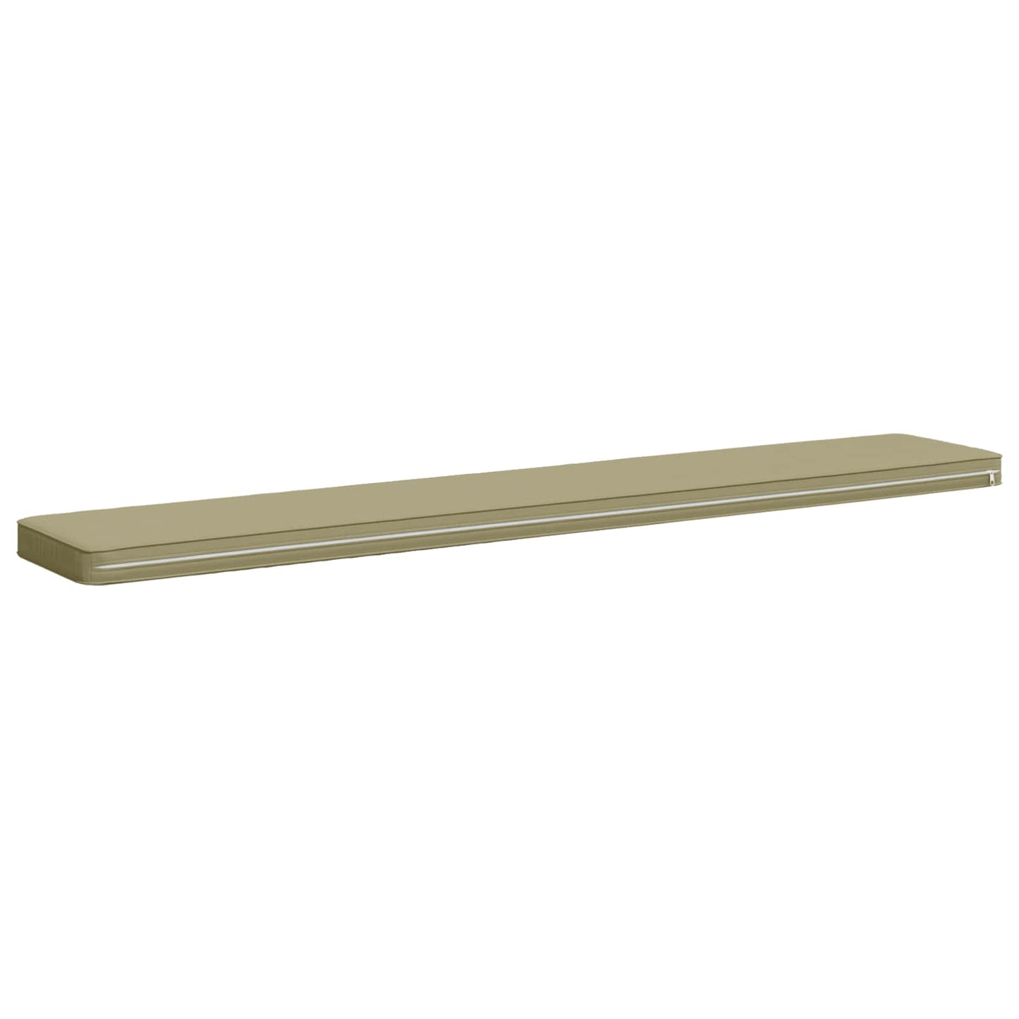 vidaXL 1-Piece Bench Cushion VUGHT 100% Polyester Light Green