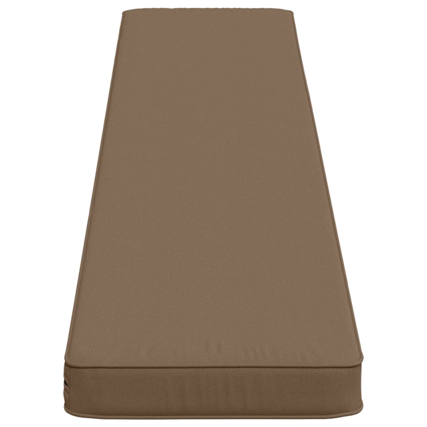 vidaXL 2-Piece Bench Cushions VUGHT 2 pcs 100% Polyester Taupe