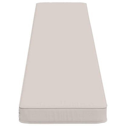 vidaXL 1-Piece Bench Cushion VUGHT 100% Polyester White
