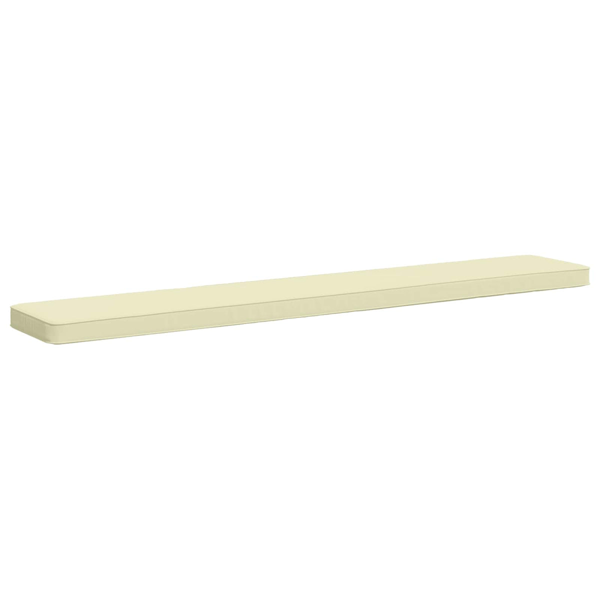 vidaXL 2-Piece Bench Cushions VUGHT 2 pcs 100% Polyester Cream