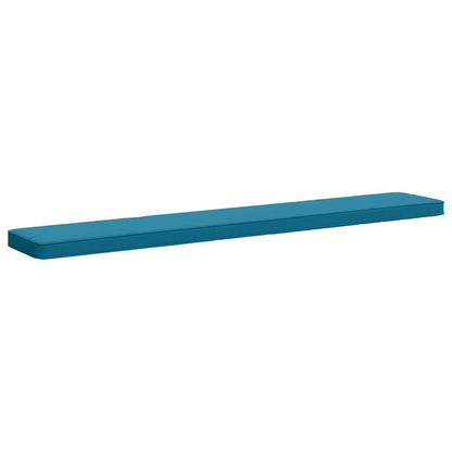 vidaXL 1-Piece Bench Cushion VUGHT 100% Polyester Light Blue