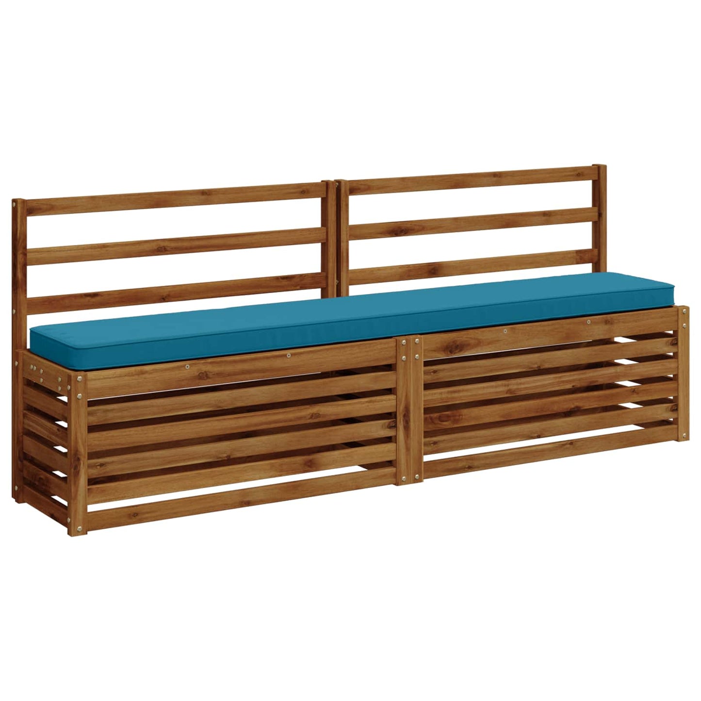 vidaXL 1-Piece Bench Cushion VUGHT 100% Polyester Light Blue