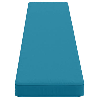 vidaXL 1-Piece Bench Cushion VUGHT 100% Polyester Light Blue