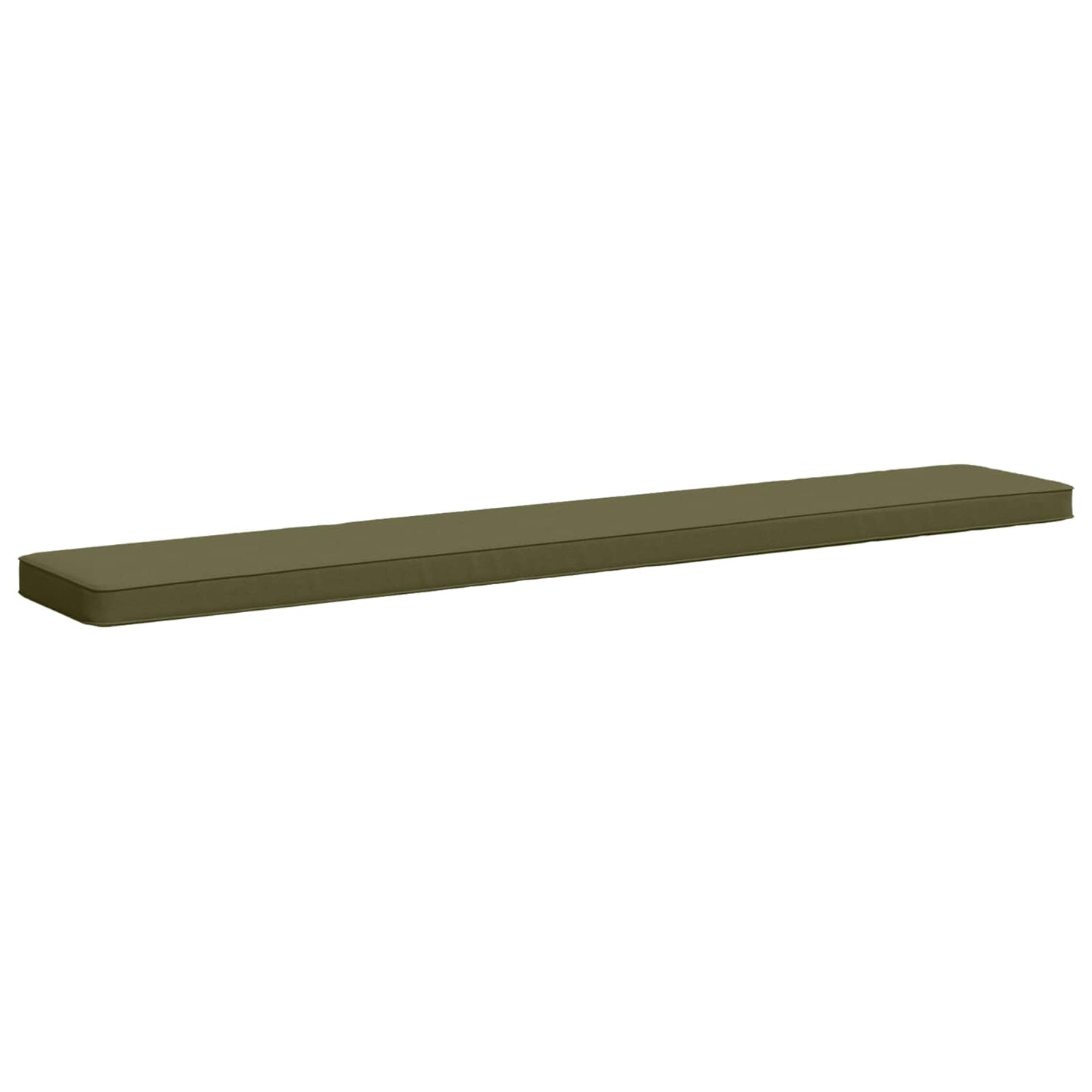 vidaXL 1-Piece Bench Cushion VUGHT 100% Polyester Olive Green