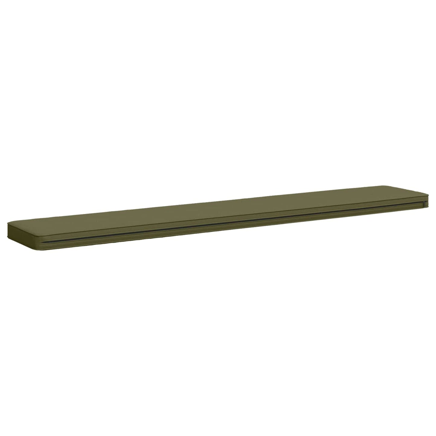 vidaXL 2-Piece Bench Cushions VUGHT 2 pcs 100% Polyester Olive Green