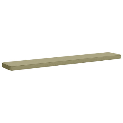vidaXL 1-Piece Bench Cushion VUGHT 100% Polyester Light Green