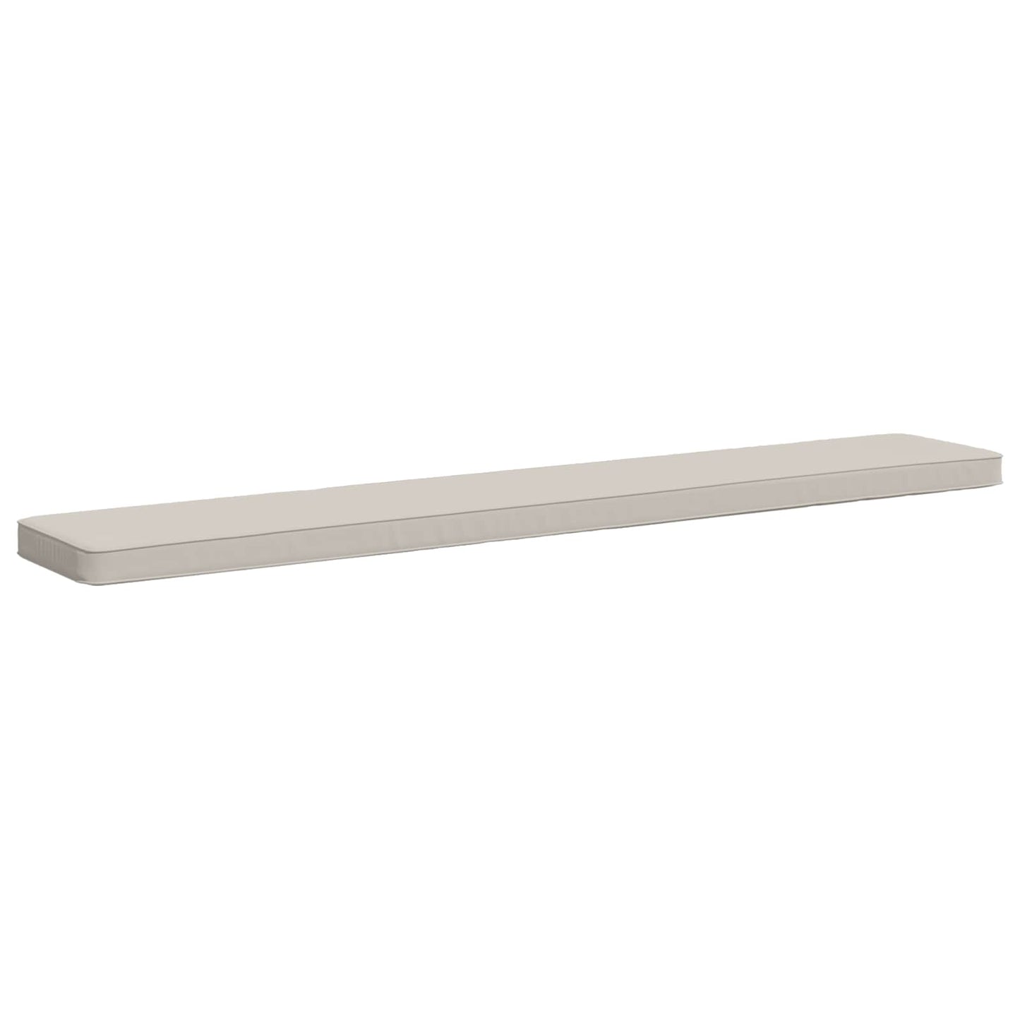 vidaXL 1-Piece Bench Cushion VUGHT 100% Polyester White