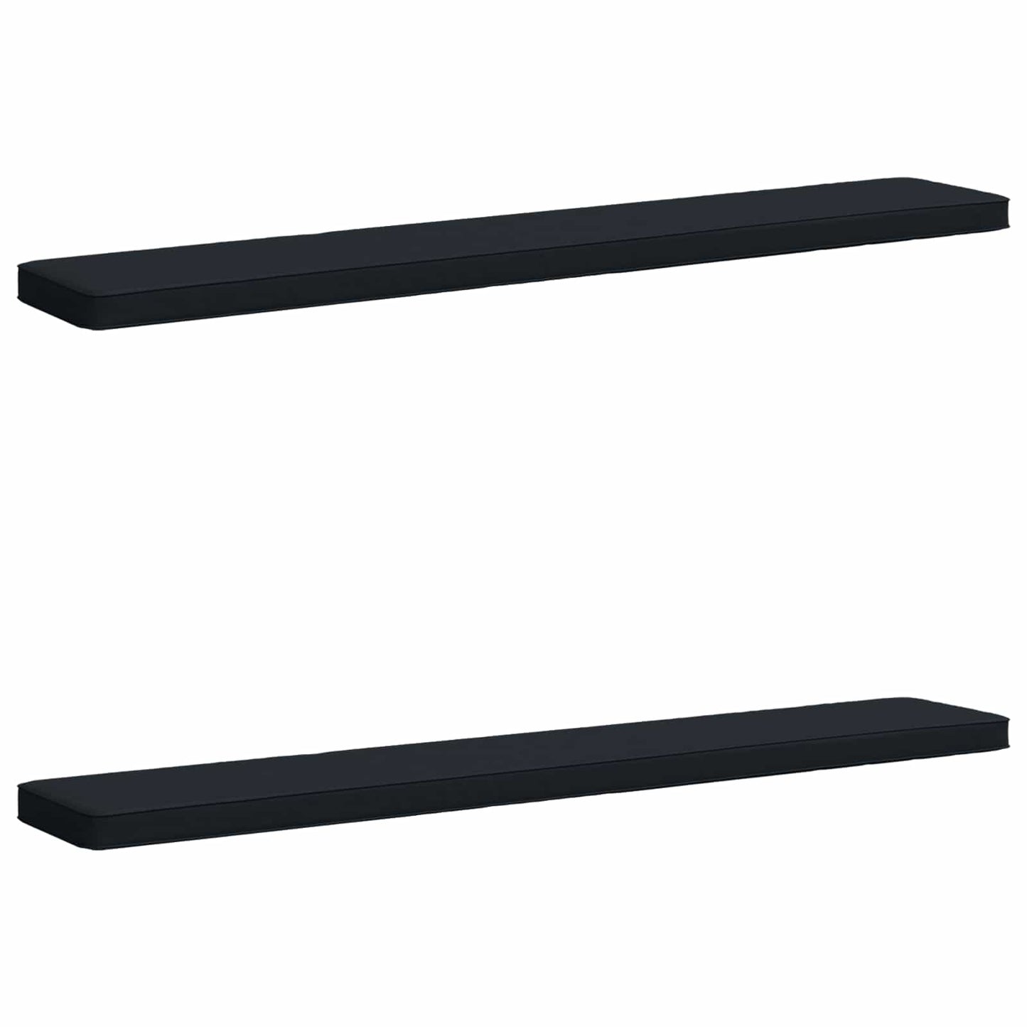 vidaXL 2-Piece Bench Cushions VUGHT 2 pcs 100% Polyester Dark Blue