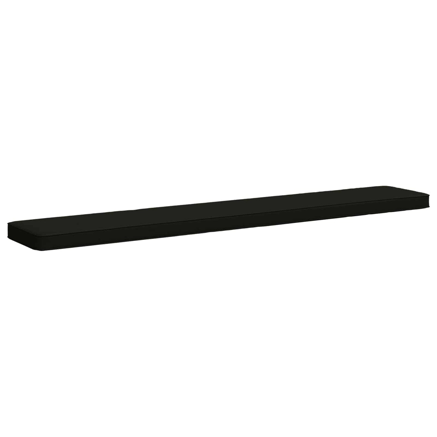 vidaXL 1-Piece Bench Cushion VUGHT 100% Polyester Black