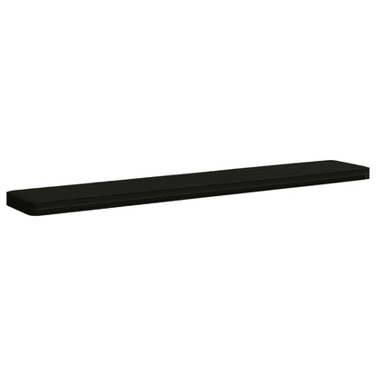 vidaXL 2-Piece Bench Cushions VUGHT 2 pcs 100% Polyester Black
