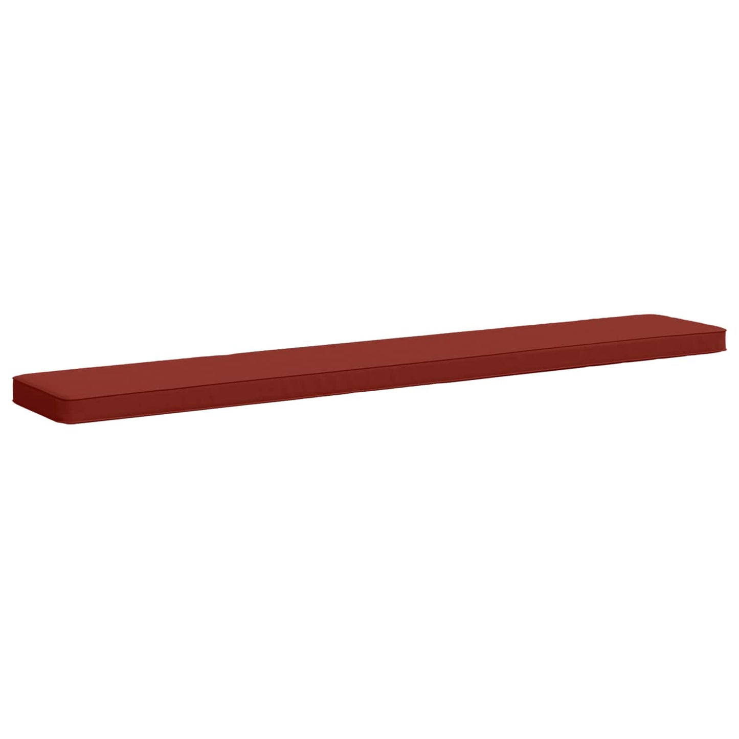 vidaXL 1-Piece Bench Cushion VUGHT 100% Polyester Red 180 x 30 x 5 cm