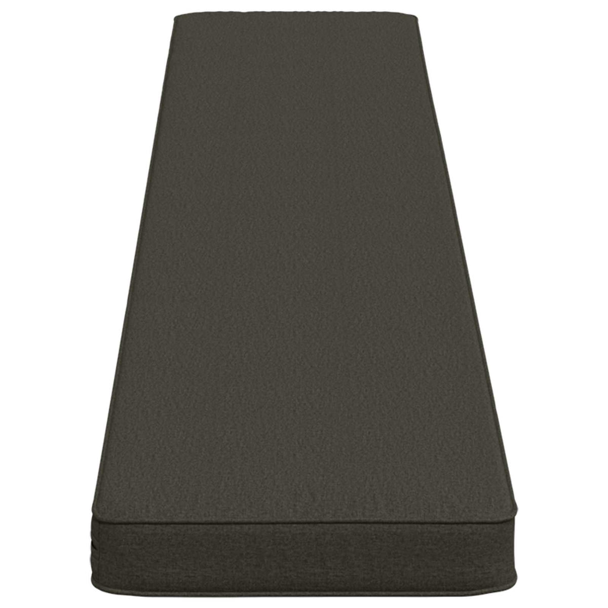 vidaXL 1-Piece Bench Cushion VUGHT 100% Polyester Anthracite