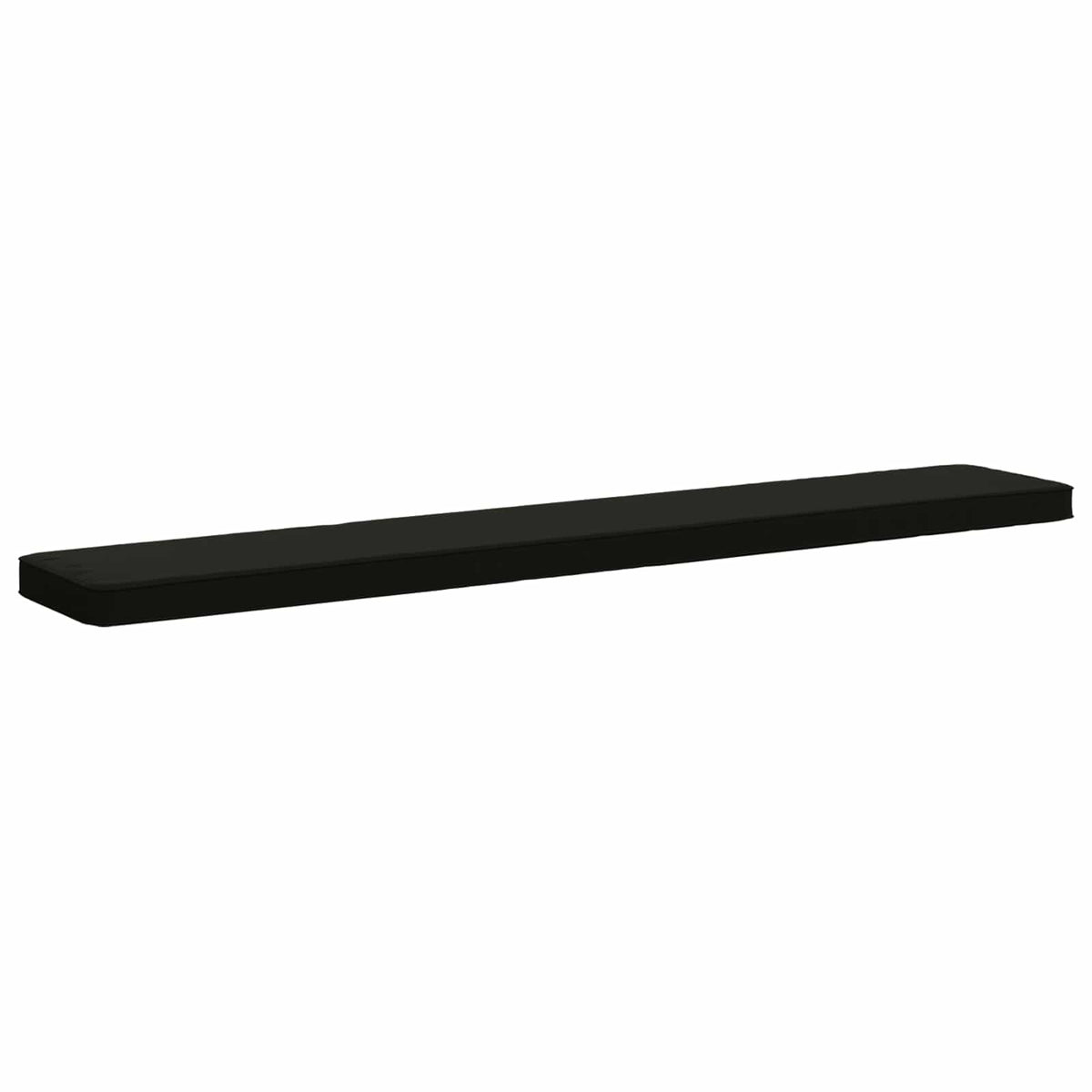 vidaXL 1-Piece Bench Cushion VUGHT 100% Polyester Black