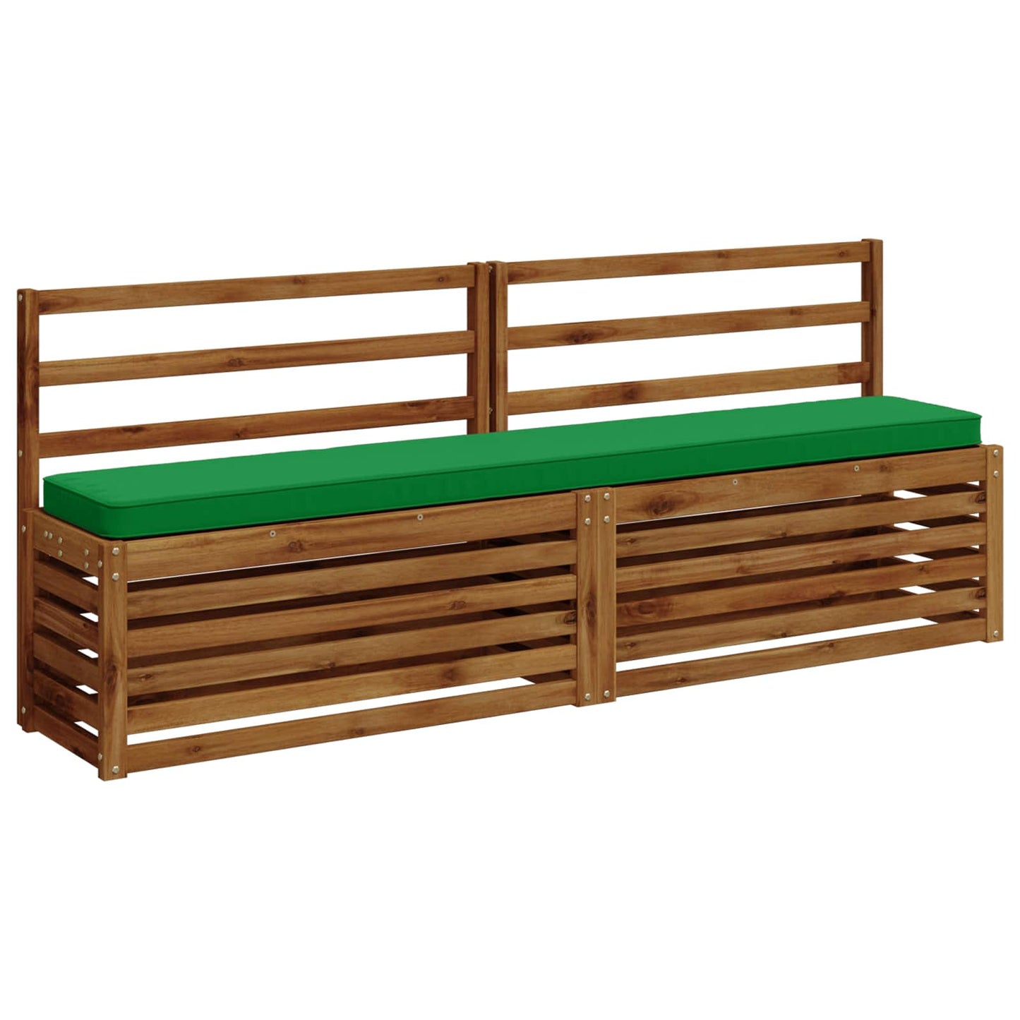 vidaXL 1-Piece Bench Cushion VUGHT 100% Polyester Green