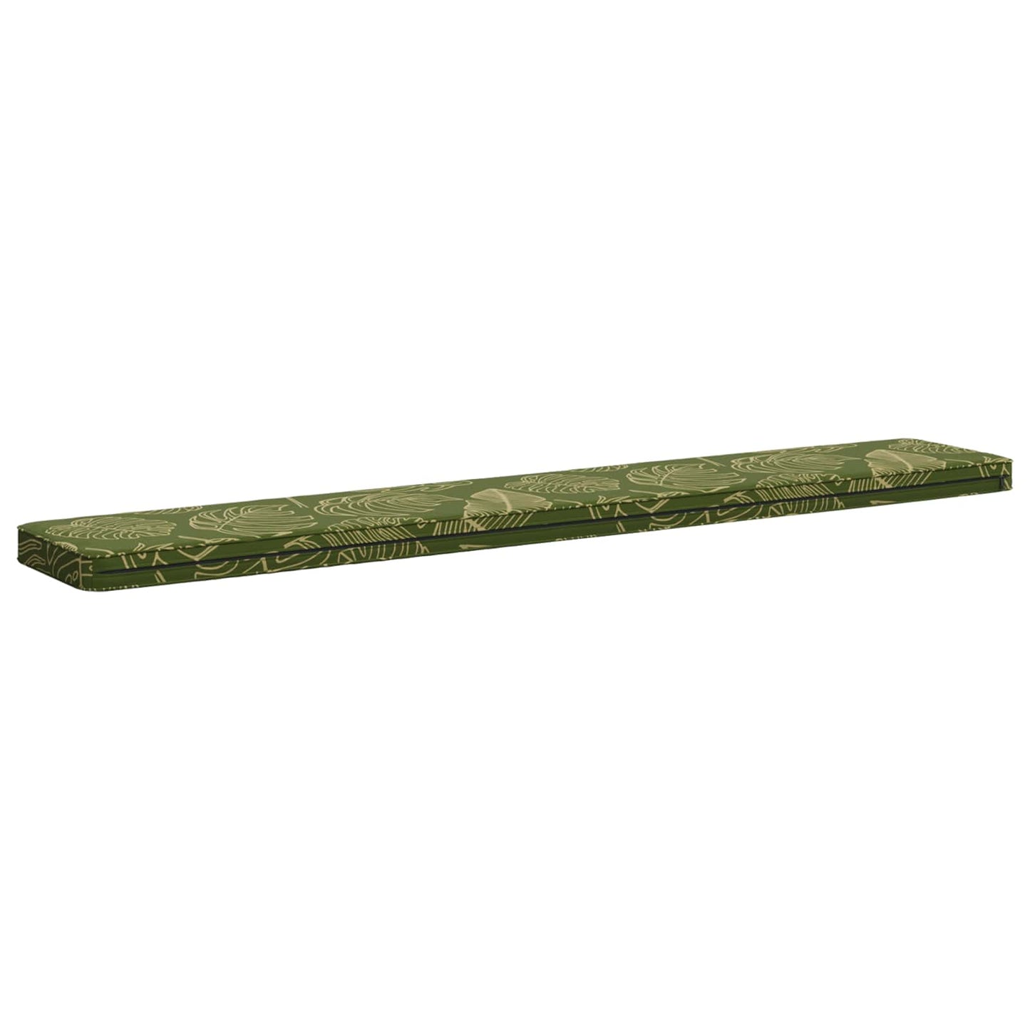 vidaXL 2-Piece Bench Cushions VUGHT 2 pcs 100% Polyester Leaf Design