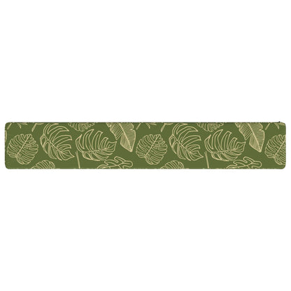 vidaXL 2-Piece Bench Cushions VUGHT 2 pcs 100% Polyester Leaf Design