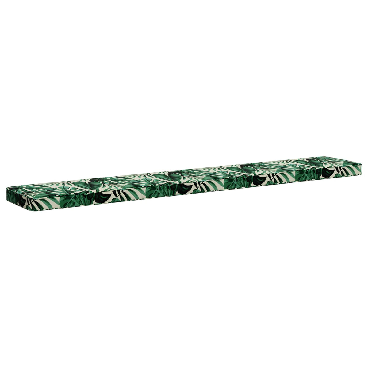 vidaXL 2-Piece Bench Cushions VUGHT 2 pcs 100% Polyester Leaf Pattern