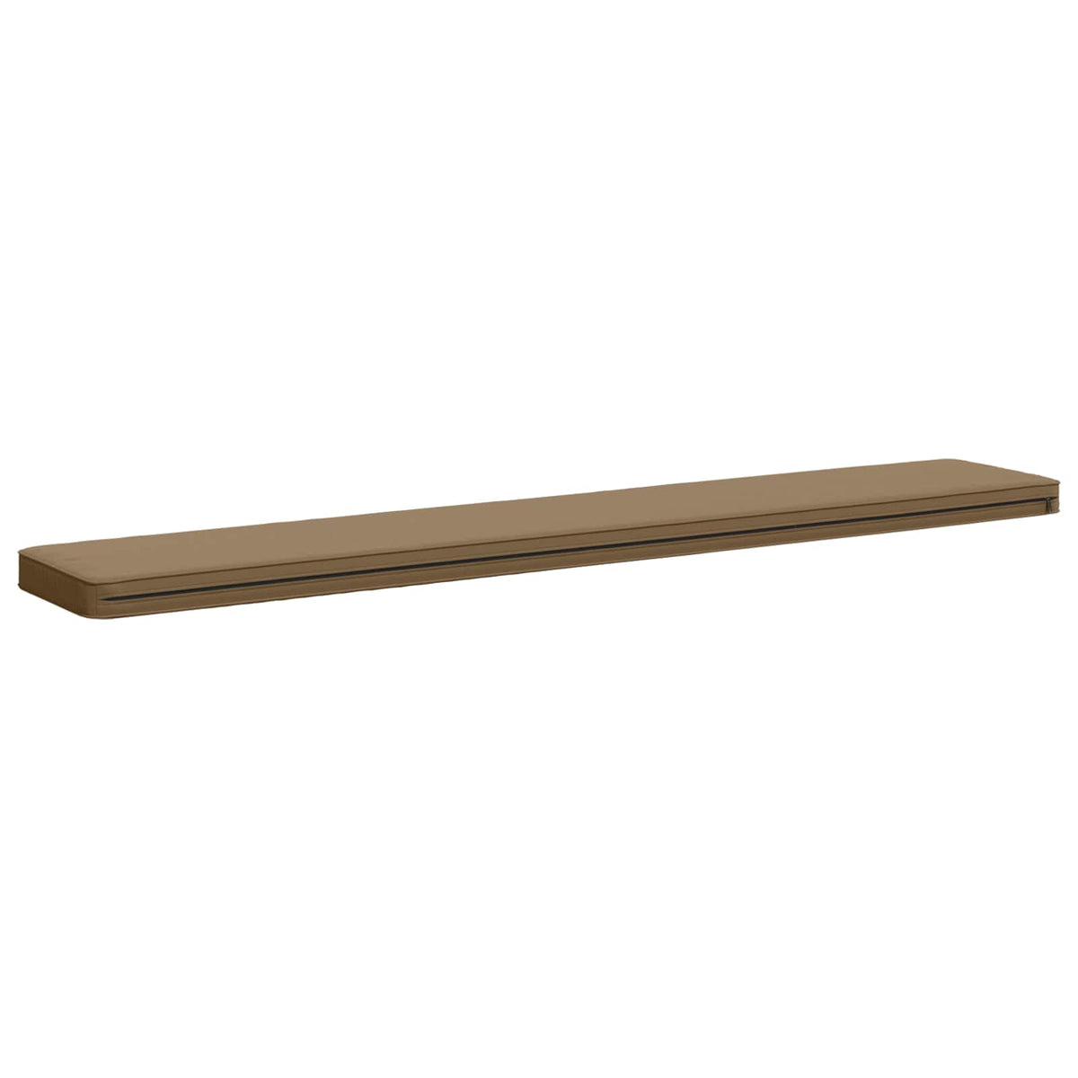 vidaXL 2-Piece Bench Cushions VUGHT 2 pcs 100% Polyester Taupe