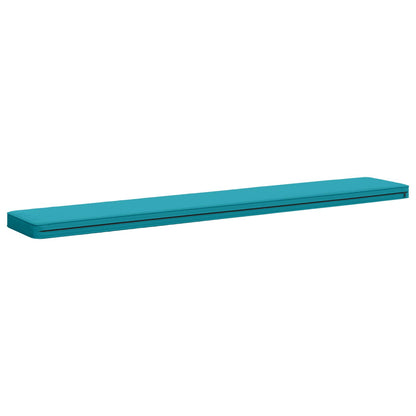 vidaXL 2-Piece Bench Cushions VUGHT 2 pcs 100% Polyester Turquoise
