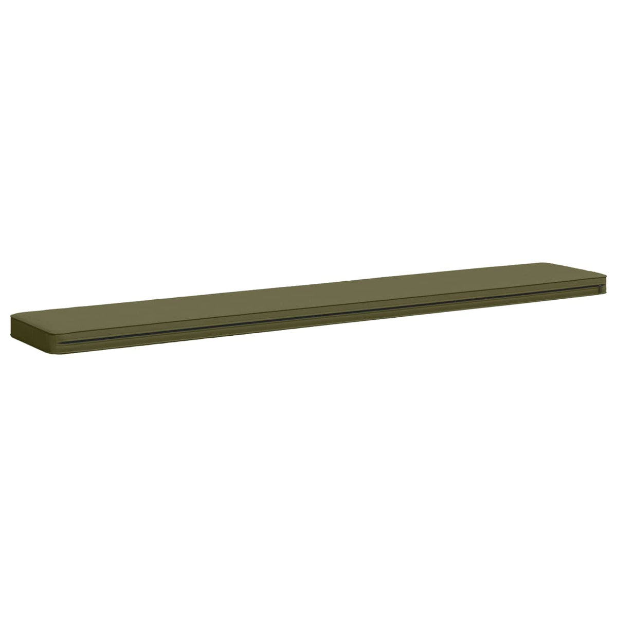 vidaXL 1-Piece Bench Cushion VUGHT 100% Polyester Olive Green