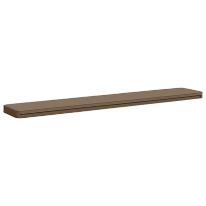 vidaXL 2-Piece Bench Cushions VUGHT 2 pcs 100% Polyester Taupe