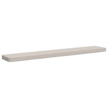 vidaXL 1-Piece Bench Cushion VUGHT 100% Polyester White
