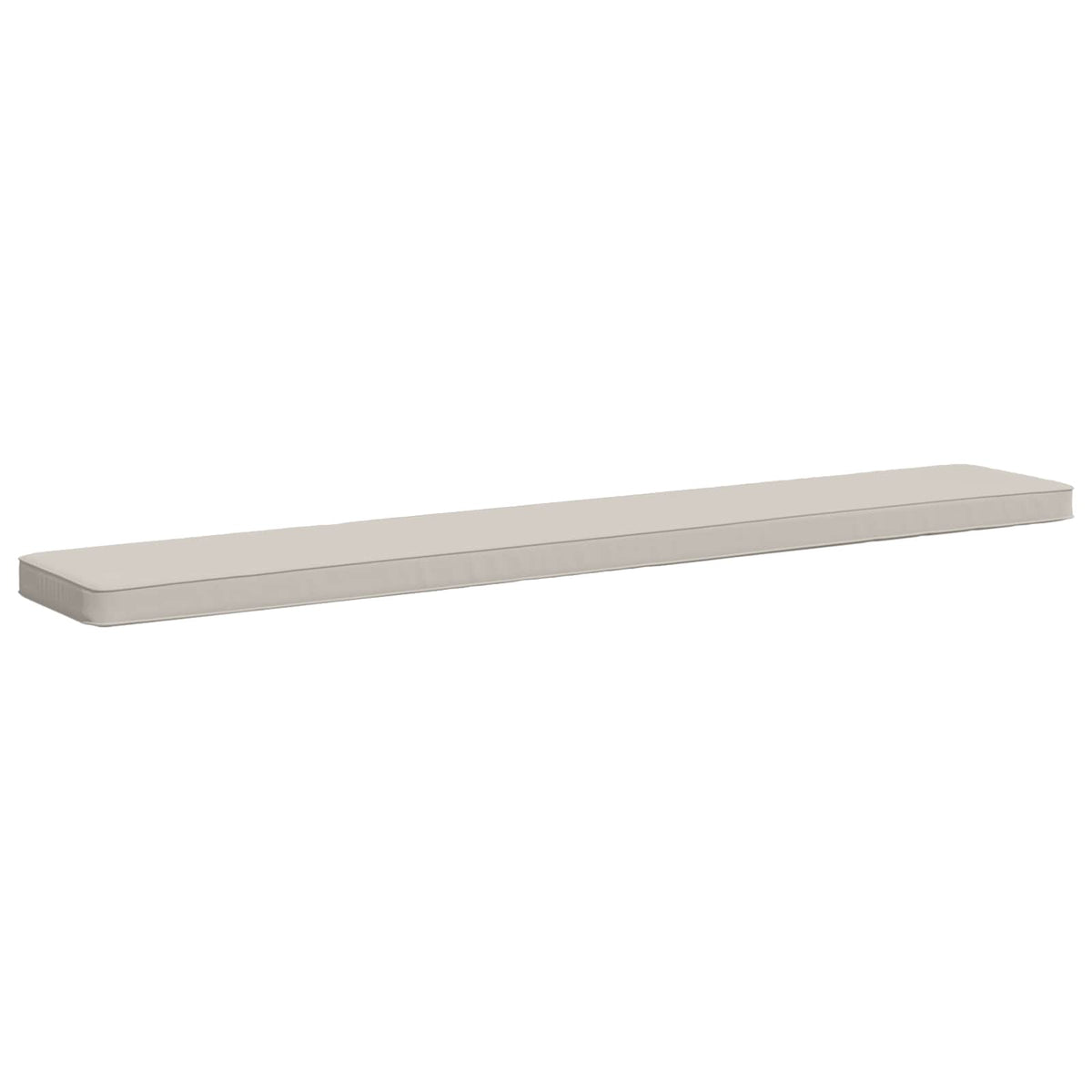 vidaXL 2-Piece Bench Cushions VUGHT 2 pcs 100% Polyester White