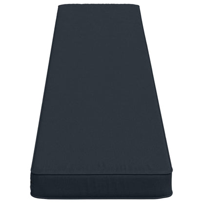vidaXL 1-Piece Bench Cushion VUGHT 100% Polyester Dark Blue