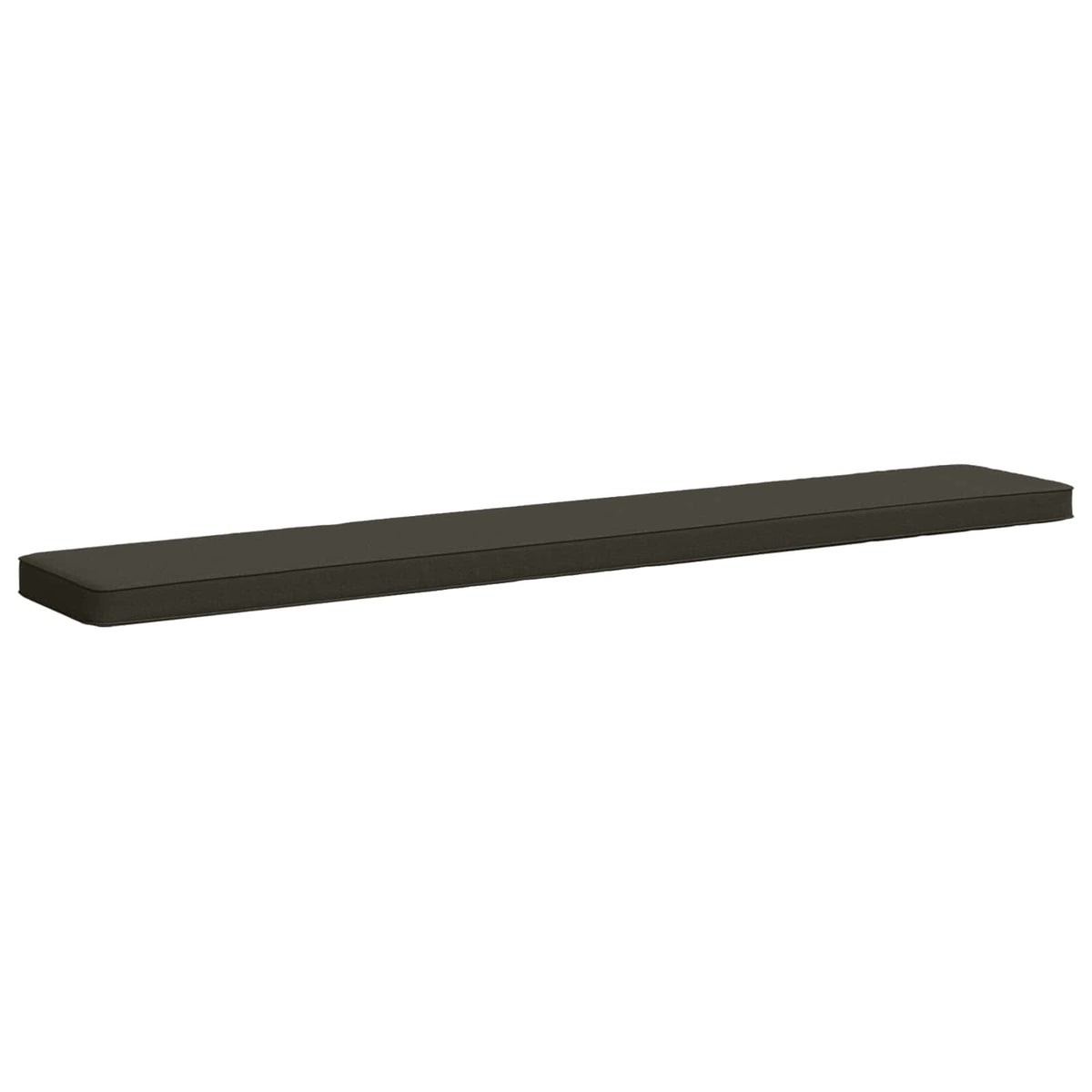 vidaXL 1-Piece Bench Cushion VUGHT 100% Polyester Anthracite