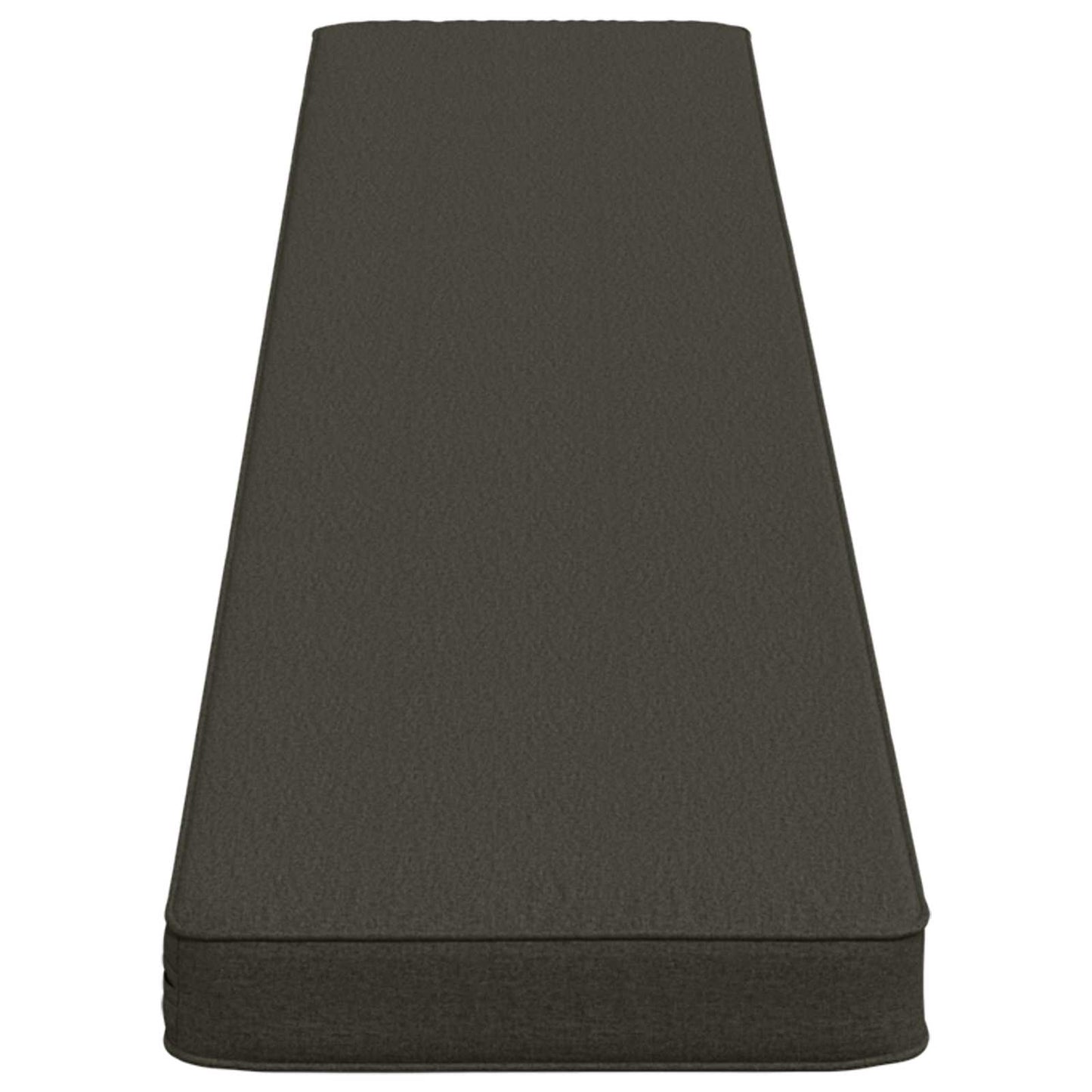 vidaXL 2-Piece Bench Cushions VUGHT 2 pcs 100% Polyester Anthracite