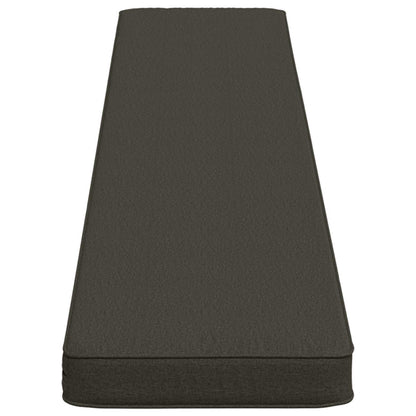 vidaXL 2-Piece Bench Cushions VUGHT 2 pcs 100% Polyester Anthracite