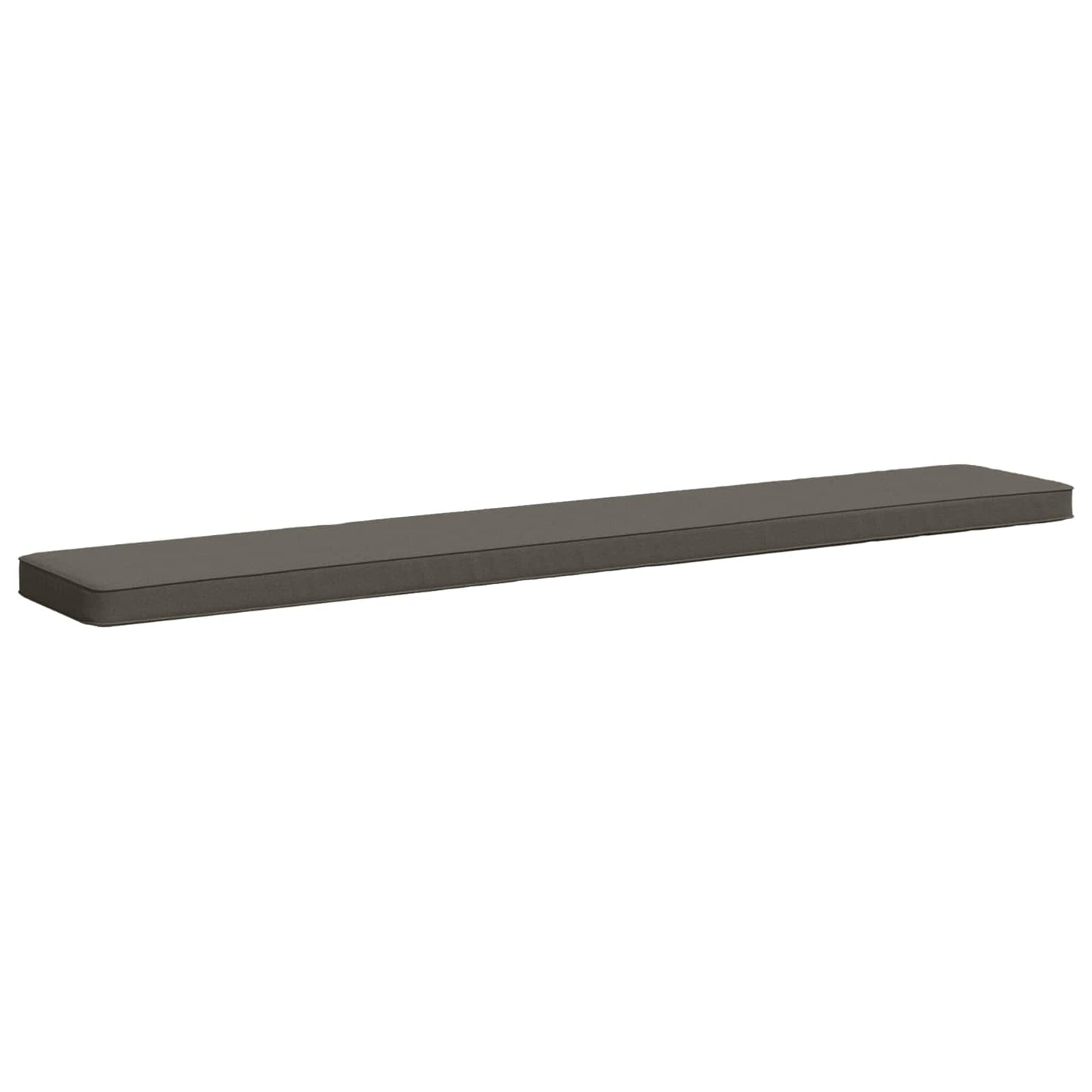 vidaXL 2-Piece Bench Cushions VUGHT 2 pcs 100% Polyester Grey