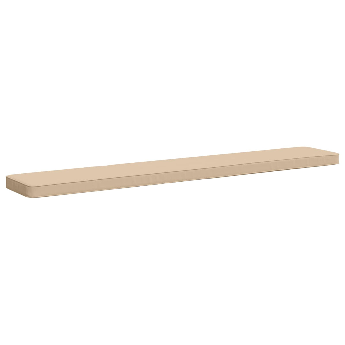 vidaXL 1-Piece Bench Cushion VUGHT 100% Polyester Cream